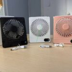 Portable Rechargeable Desktop Fan
